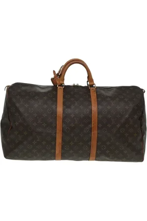LOUIS VUITTON Femme, Pre-owned, Brun, Taille: ONE Size Pre-owned Toile sacs-de-voyage