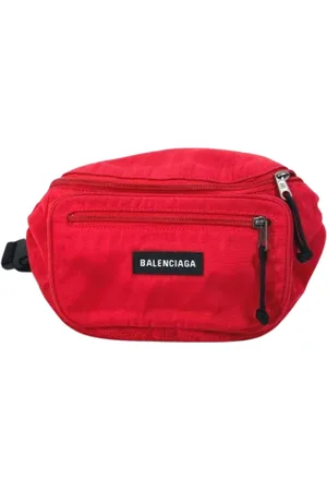 Balenciaga Homme, Pre-owned, Rouge, Taille: ONE Size Pre-owned Tissu sacs-balenciaga