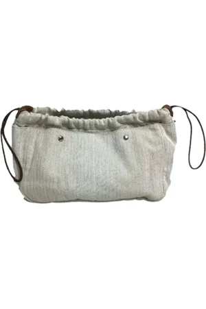 Hermès Femme, Pre-owned, Gris, Taille: ONE Size Pre-owned Tissu trousses-de-toilette