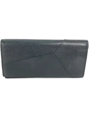 Loewe Homme, Pre-owned, Noir, Taille: ONE Size Pre-owned Cuir petite-maroquinerie
