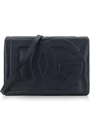 Dolce & Gabbana Femme, Sacs, Noir, Taille: ONE Size Pochette Élégante pour Femmes
