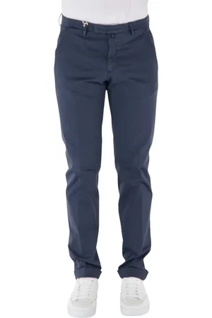 Briglia 1949 Homme, Pantalons, Bleu, Taille: L Pantalon Tencel