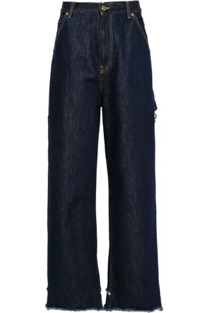 DARKPARK Femme, Jeans, Bleu, Taille: W25 Jean Large Lisa en Denim Bleu