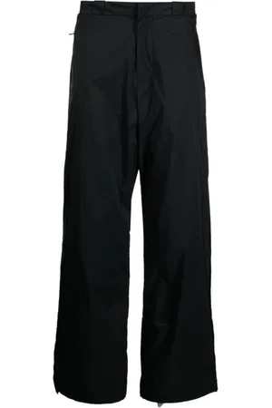 ROA Homme, Pantalons, Noir, Taille: L Pantalon de Sport Noir à Fermeture Éclair
