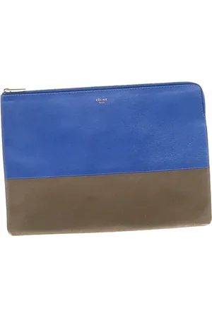 Céline Femme, Pre-owned, Bleu, Taille: ONE Size Pre-owned Cuir sacs-celine