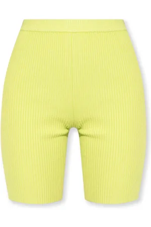 Samsøe Samsøe Femme, Shorts, Jaune, Taille: 38 FR Luna Cropped Leggings
