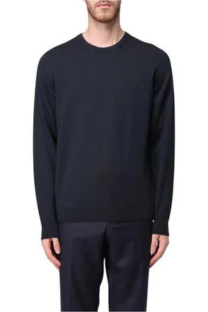 DRUMOHR Homme, Pulls, Bleu, Taille: 3XL Pulls Bleus pour Hommes