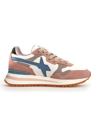 W6YZ Femme, Chaussures, Rose, Taille: 37 EU Baskets Rose à Imprimé Animal Aw24