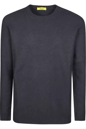 DRUMOHR Homme, Pulls, Gris, Taille: L Pull col rond texturé