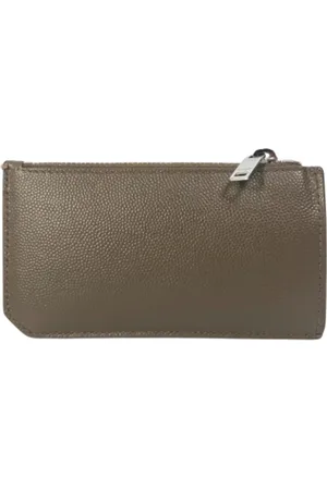 Saint Laurent Homme, Pre-owned, Brun, Taille: ONE Size Pre-owned Cuir petite-maroquinerie