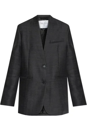 FORTE FORTE Femme, Vestes, Gris, Taille: 38 FR Blazer en laine
