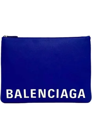 Balenciaga Femme, Pre-owned, Bleu, Taille: ONE Size Pre-owned Cuir sacs-balenciaga
