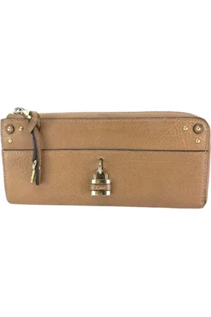 Chloé Femme, Pre-owned, Brun, Taille: ONE Size Pre-owned Cuir petite-maroquinerie