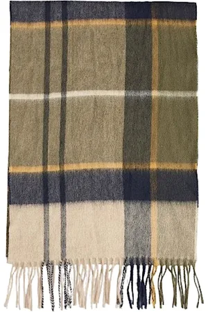 Barbour Homme, Accessoires, Multicolore, Taille: ONE Size Écharpe Tartan Douce pour Journées Froides