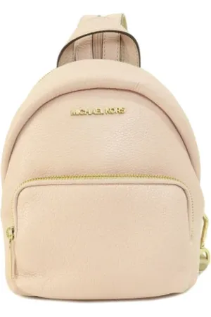 Michael Kors Femme, Pre-owned, Rose, Taille: ONE Size Pre-owned Cuir sacs-dos