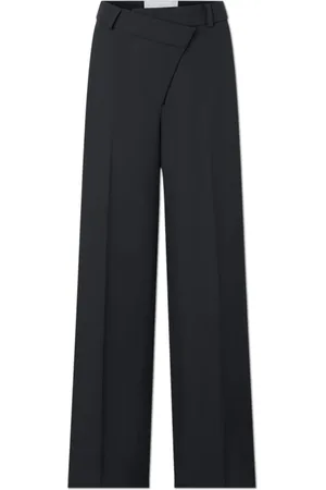 GAUGE81 Femme, Pantalons, Gris, Taille: 34 FR Pantalon en laine Namya