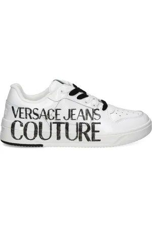 VERSACE Homme, Chaussures, Blanc, Taille: 43 EU Baskets Élégants