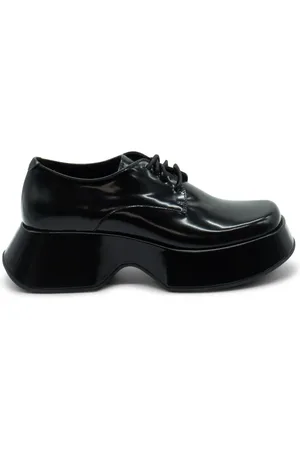 vic matiè Femme, Chaussures, Noir, Taille: 40 EU Lacets Mini Yoko en Marron Foncé