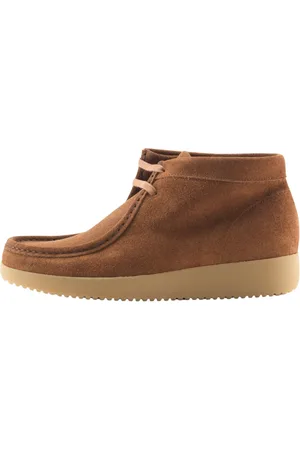 Nature Femme, Chaussures, Brun, Taille: 39 EU Bottine en daim à lacets