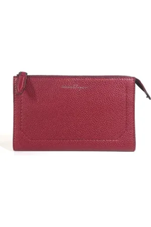 Salvatore Ferragamo Femme, Pre-owned, Rouge, Taille: ONE Size Pre-owned Cuir pochettes-minaudieres