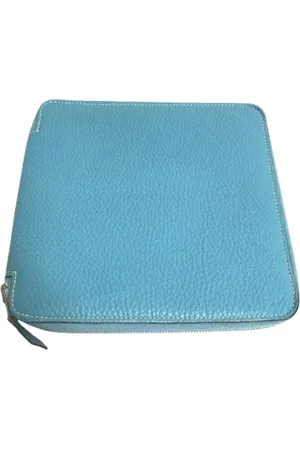 Hermès Femme, Pre-owned, Bleu, Taille: ONE Size Pre-owned Cuir trousses-de-toilette