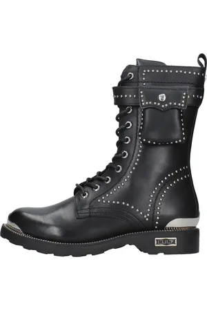 Cult Femme, Chaussures, Noir, Taille: 36 EU Bottes Noires