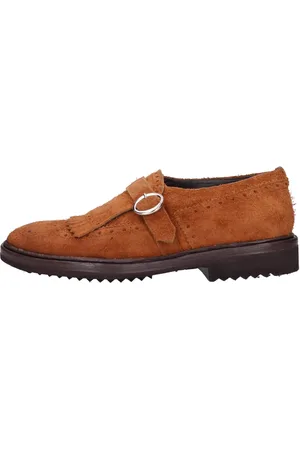 Marechiaro Homme, Chaussures, Brun, Taille: 40 EU Chaussures plates Marron