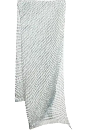 Fendi Femme, Pre-owned, Gris, Taille: ONE Size Pre-owned Soie foulards