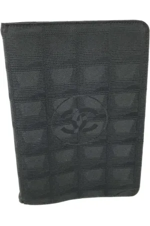 CHANEL Unisex, Pre-owned, Noir, Taille: ONE Size Pre-owned Nylon accessoires-de-bureau