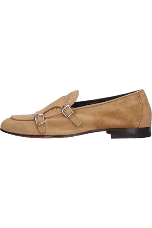 Marechiaro Homme, Chaussures, Brun, Taille: 44 EU Chaussures plates Marron
