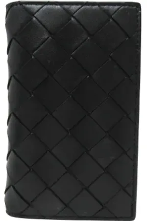 Bottega Veneta Femme, Pre-owned, Noir, Taille: ONE Size Pre-owned Cuir petite-maroquinerie