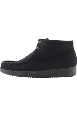 Nature Femme, Chaussures, Noir, Taille: 41 EU Bottine en daim noir à lacets