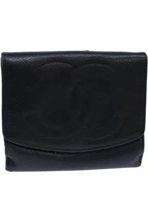 CHANEL Homme, Pre-owned, Noir, Taille: ONE Size Pre-owned Cuir petite-maroquinerie