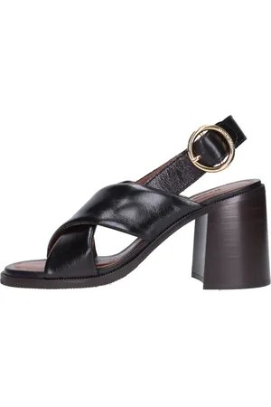 See by Chloé Femme, Chaussures, Noir, Taille: 37 EU Sandales Noires