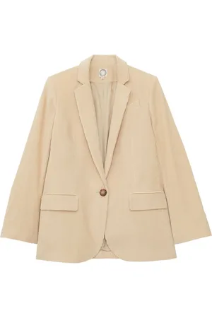 Inès de la Fressange Femme, Vestes, , Taille: 38 FR Cream Bruna jacket