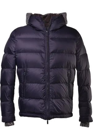 BALDININI Homme, Vestes, Bleu, Taille: L Down jacket in nylon