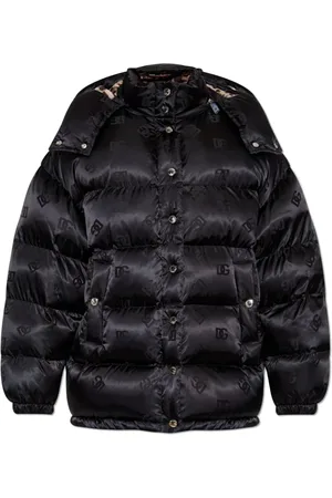 Dolce & Gabbana Femme, Vestes, Noir, Taille: 34 FR Doudoune