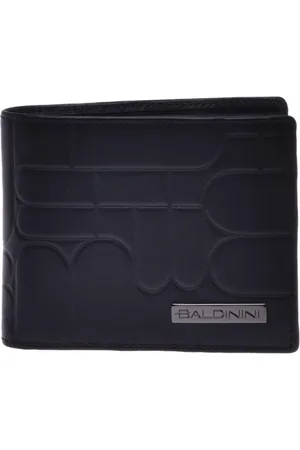 BALDININI Homme, Accessoires, Noir, Taille: ONE Size Wallet in taupe quilted leather with monogram