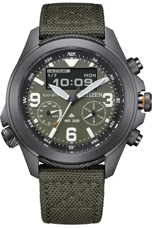 Citizen Homme, Accessoires, Vert, Taille: ONE Size Land U822