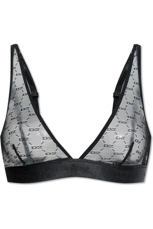 Dsquared2 Femme, Sous-vêtements, Noir, Taille: 42 FR Soutien-gorge avec Logo
