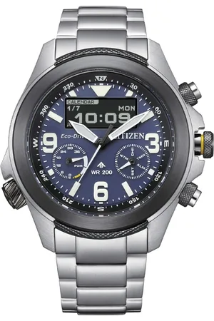 Citizen Homme, Accessoires, Bleu, Taille: ONE Size Jv1006-51L - Land U822