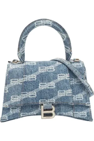 Balenciaga Femme, Pre-owned, Bleu, Taille: ONE Size Pre-owned Denim sacs-main