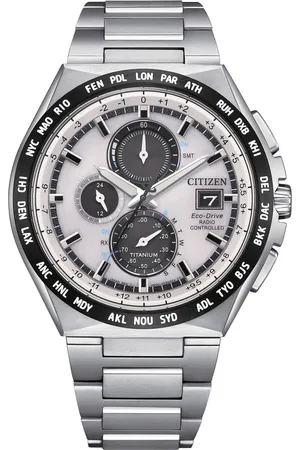 Citizen Homme, Accessoires, Blanc, Taille: ONE Size At8238-84A - AT8 Super Titanio