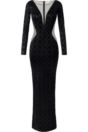 Elisabetta Franchi Femme, Robes, Noir, Taille: 36 FR Robe Noire Aw24 Mode Femme