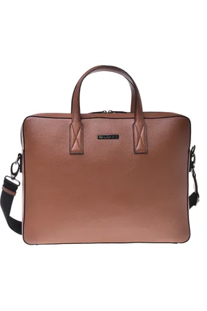 BALDININI Homme, Sacs, Brun, Taille: ONE Size Professional bag in tumbled leather
