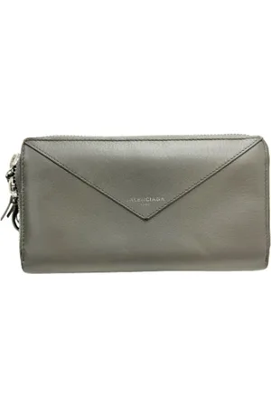 Balenciaga Femme, Pre-owned, Gris, Taille: ONE Size Pre-owned Cuir petite-maroquinerie