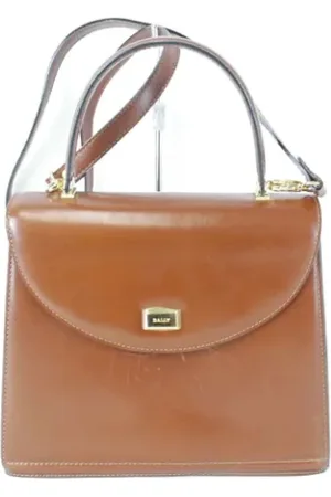Bally Femme, Pre-owned, Brun, Taille: ONE Size Pre-owned Cuir sacs-main