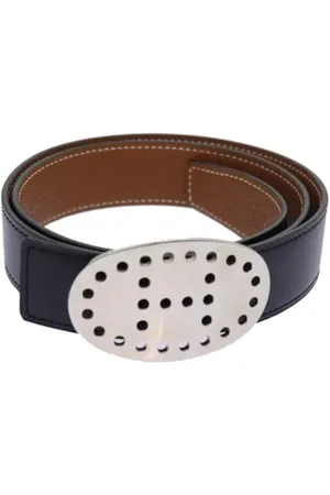 Hermès Femme, Pre-owned, Noir, Taille: ONE Size Pre-owned Cuir ceintures