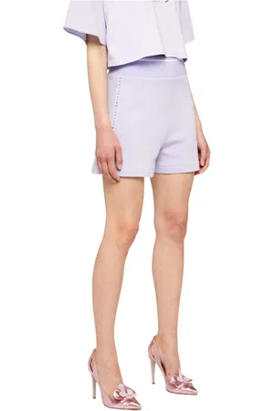 GENNY Femme, Shorts, Violet, Taille: 36 FR Shorts