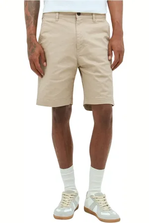 A Bathing Ape Homme, Shorts, , Taille: S Logo Patch Short Chino Coton Twill